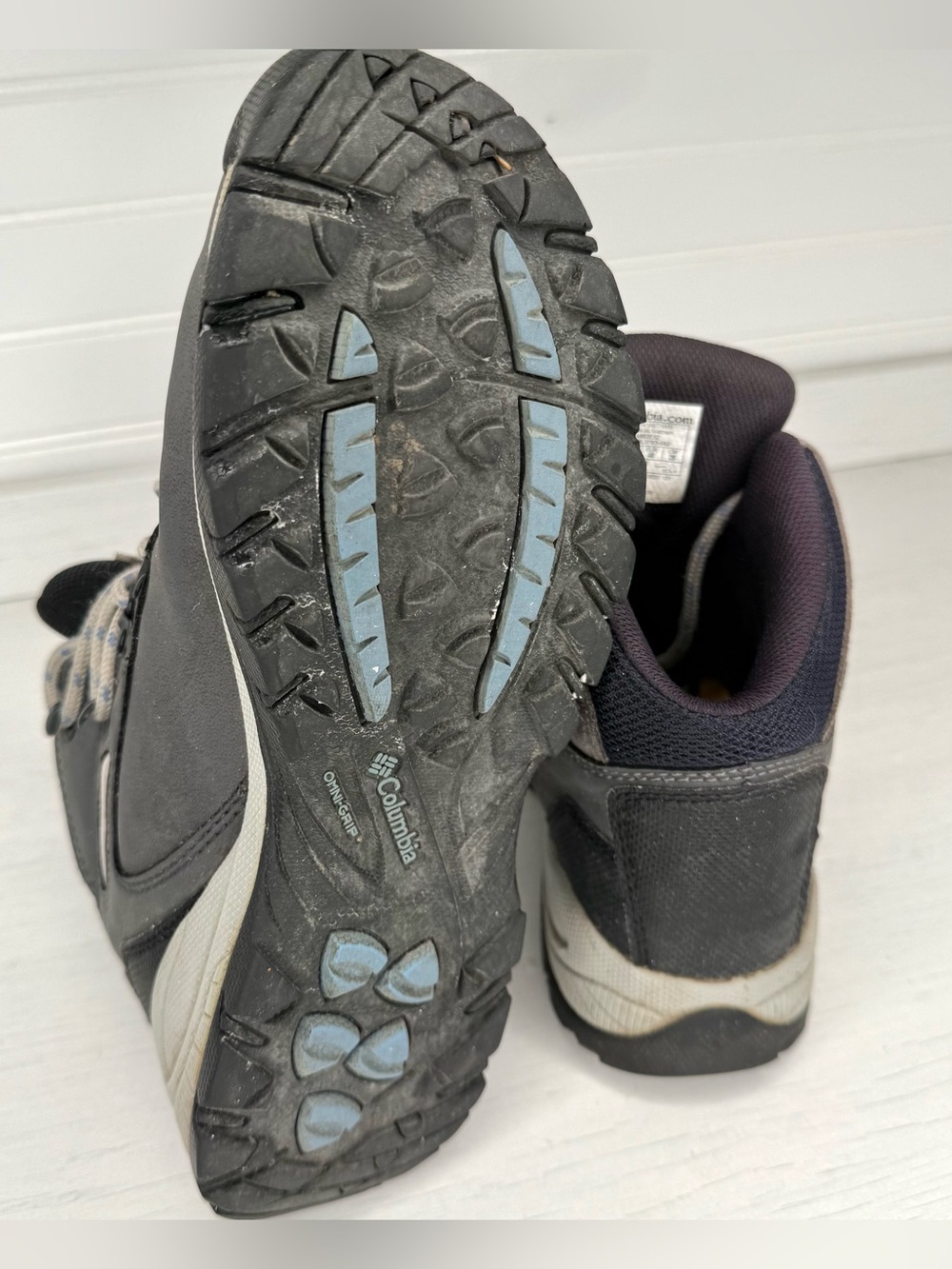 Columbia Newton Ridge Plus Women's Hiking Boots Size 9 Gray Waterproof - Picture 6 of 8